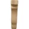 Ekena Millwork 1 3/4"W x 5"D x 7 1/2"H Bedford Wood Bracket, Cherry BKTW02X05X08BECH - alternate 4